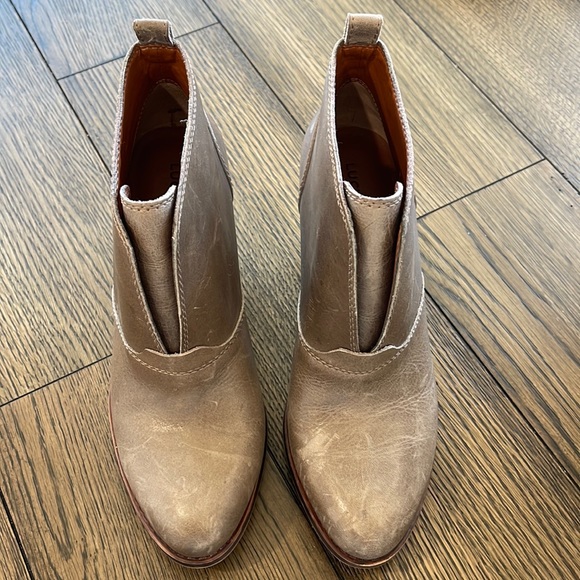 Lucky Brand Shoes - Lucky Brand Leather Booties Size 8
